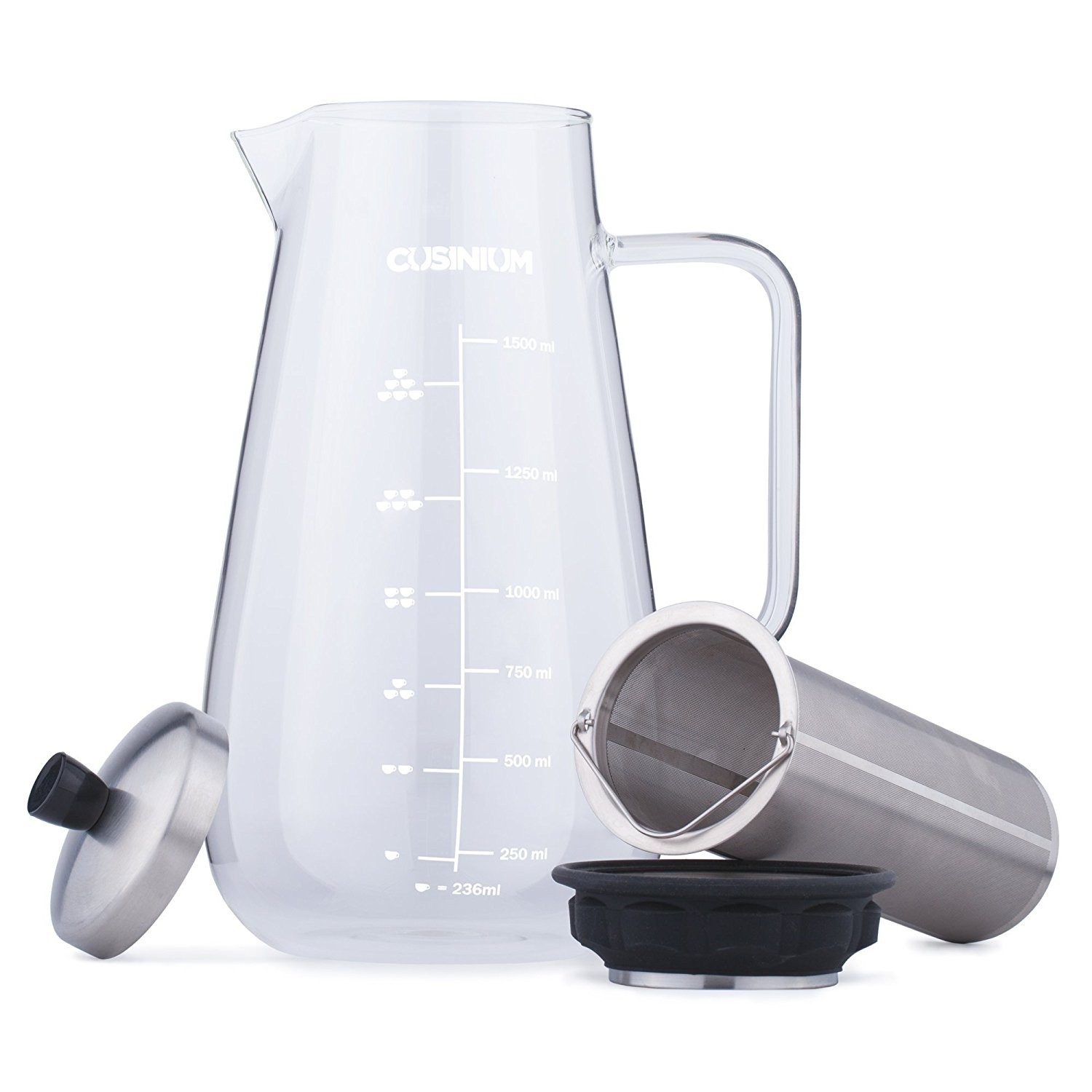 Large Cold Brew Coffee Maker - 1.5 Quart