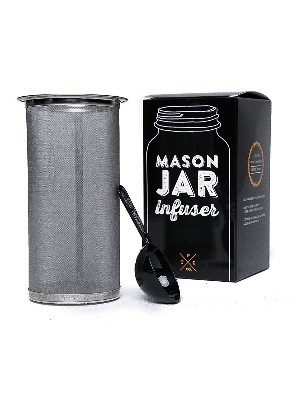 Cold Brew Coffee - Mason Jar Infuser Filter