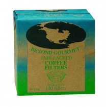Beyond Gourmet Unbleached Basket Coffee Filters - 100 Count