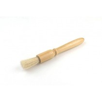Coffee Grinder Cleaning Brush, Wood Handle & Natural Bristles