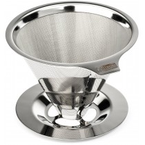 Cafellissimo Paperless Pour Over Coffee Maker - Stainless Steel