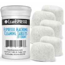 Breville Espresso Machine Cleaning Tablets + 6 Replacement Filters