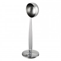 Gefu Stainless Steel Tamper w/ Coffee Scoop Measure - 5 cm